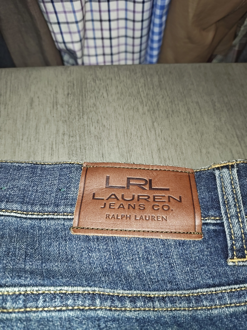 Lauren Ralph Lauren Corp Woman's,Medium Wash,Bootcut,Size 12 - Picture 12 of 13